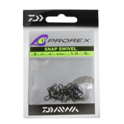 Вертлюжок с застежкой Daiwa Prorex Snap Swivel S