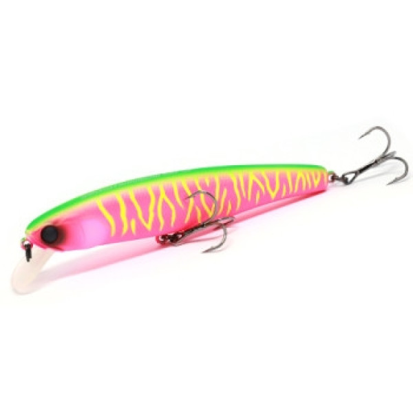 Воблер Jackall Smash Minnow 100SP 100мм 16.6g Dragon Fruit Mat Tiger