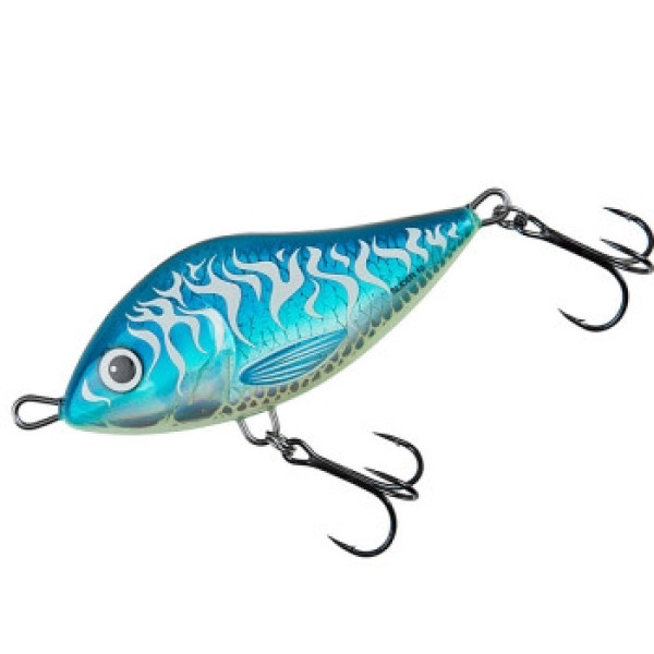 Wobbler Salmo Slider 100S 46g #Holographic Super Bleak