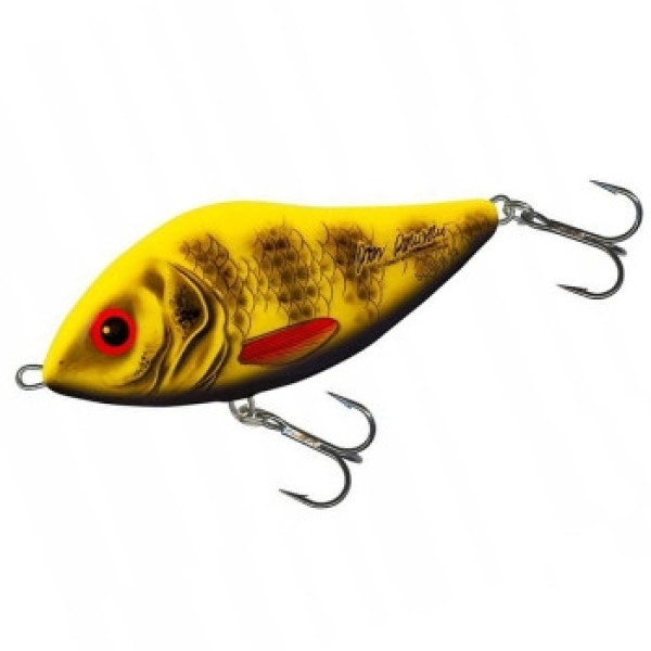 Wobbler Salmo Slider 100S 46g #Black Widow