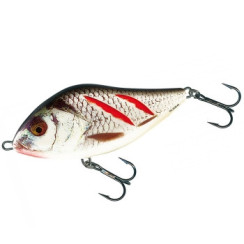 Wobbler Salmo Slider 70F 70mm 17g #Wounded Real Gray Shiner