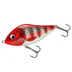 Wobbler Salmo Slider 70F 70mm 17g #Red Head Striper