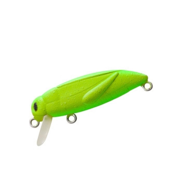 Воблер Tackle House Elfin Cricket K-3 F 37мм 2g #3D Matte Green