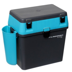 Winter fishing box, 38cm, pocket for fishing rods
