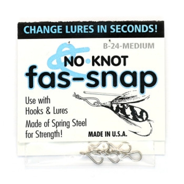 No-Knot Fasteners #B-24 Pkgs. Medium