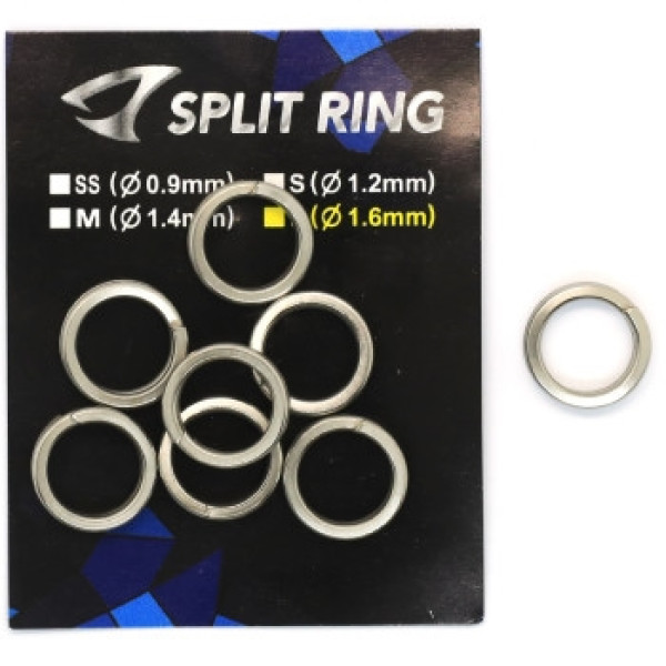 Заводні кільця Jigging Master 2017 Split Ring 280lb #L