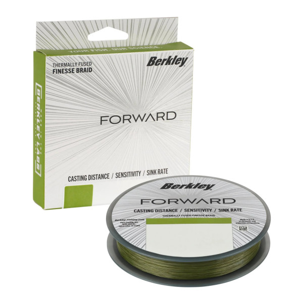 Cord BERKLEY Forward Finesse Braid 300m (Low vis Green) #1.0G/0.15mm 15lb/6.9kg