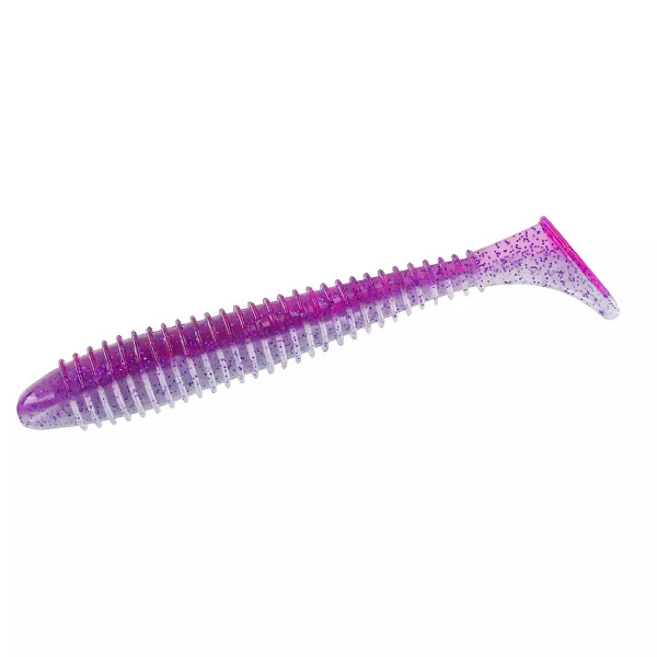 Silicone Big Bite Baits Pro Swimmer 4.8" 5pc #Lavendar Shad