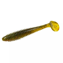 Silicone Big Bite Baits Scentsation Pro Swimmer 3.3" 7pc #Perch Dinner