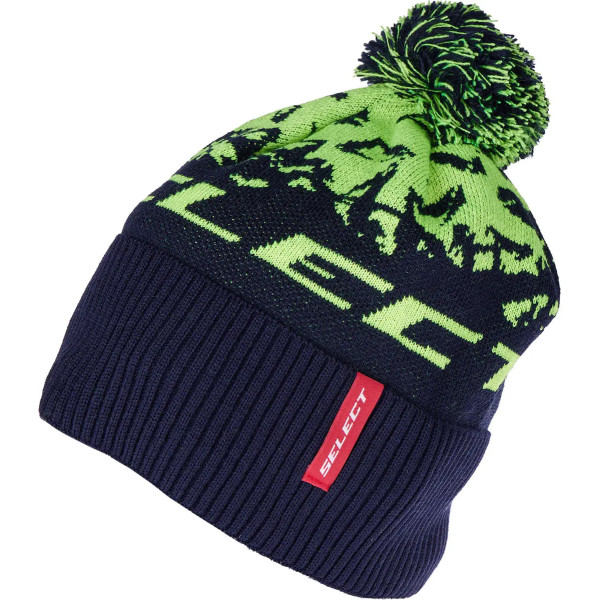 Шапка Select Pompon Hat 58 Black Green