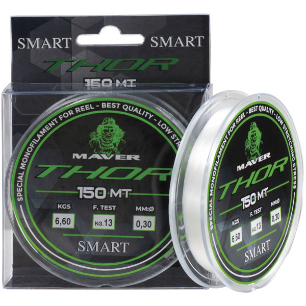 Line Smart Monofilo Thor 150m (clear) 0.18mm 5lb/2.4kg