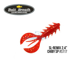 Silicone Bait Breath SL-Remix Chiby SP 2.4" (10 pcs/pack) #s117