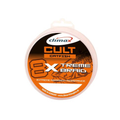 Шнур Climax CULT Catfish X-TREME Braid 280m. 0.40mm 38.0kg (GREY)