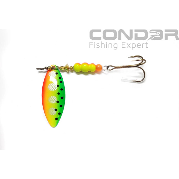 Condor Long Caterpillar 5102 10g Spinner. Color: 17