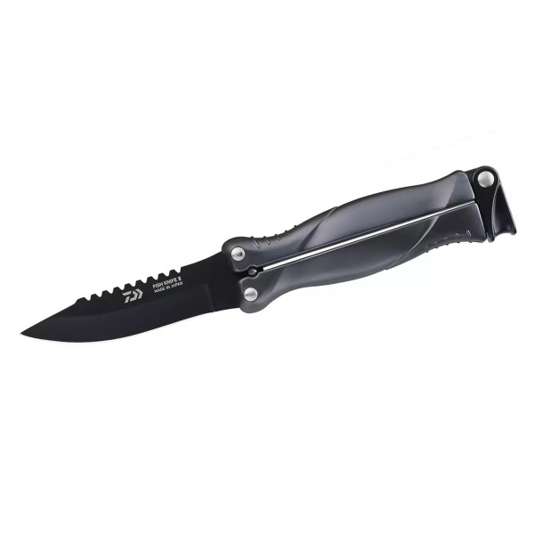 Ніж рибальський Daiwa 26 Fish Knife 2+F Black з філейним лезом