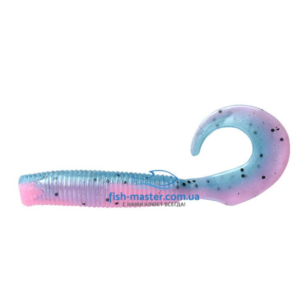 Silicone Daiwa Bait Junkie 4" Grub BP Iwashi Glow