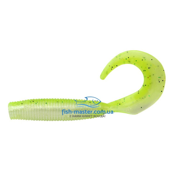 Silicone Daiwa Bait Junkie 4" Grub Yuzu UV