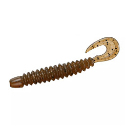 Силикон Daiwa HRF Curly 2.6" #Green Pumpkin