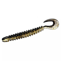 Силикон Daiwa HRF Curly 2.6" #Kurokin