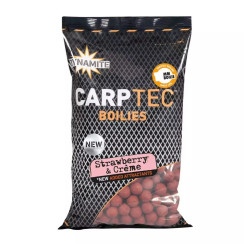Boilies Dynamite Baits Carp-Tec Strawberry & Creme 15mm 1.8kg