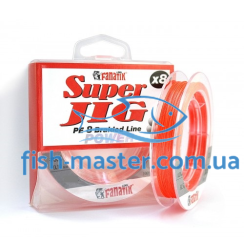 Fanatik Super Jig PE X8 120m #0.4/0.10mm 4.8kg Orange