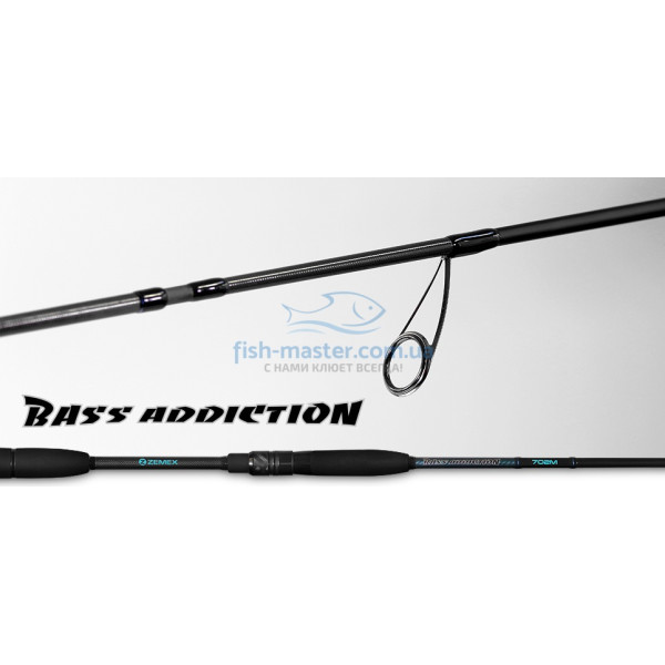 Спінінг ZEMEX BASS ADDICTION CASTING 702M 2,13m 5-25g