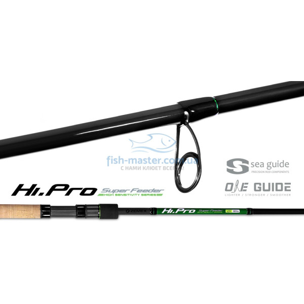 Удилище фидерное ZEMEX HI-PRO Super Feeder 13ft 3.9м. - 110g