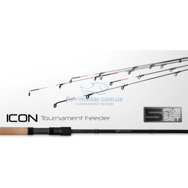 Вудлище фідерне ZEMEX ICON Tournament Feeder 12ft 3.6м. - 75g