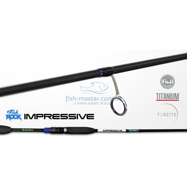 Spinning rod ZEMEX IMPRESSIVE S-732UL 2.21m 0.3-5g