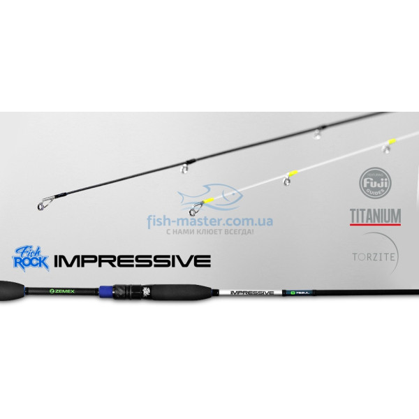 Spinning rod ZEMEX IMPRESSIVE S-732UL 2.21m 0.3-5g