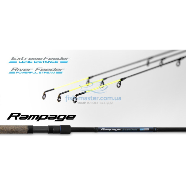 Вудлище фідерне Zemex Rampage Extreme Feeder 14,2ft 4.3м. - 200g
