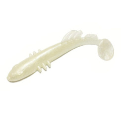 Silicone Bait Breath BeTanCo Shad Tail Slim 3"(8pcs/pack)#S814