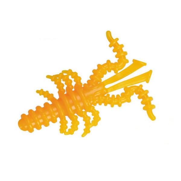 Silicone Bait Breath Saltwater Mosya 3" (6 pcs/pack) #S841 Mango Yellow
