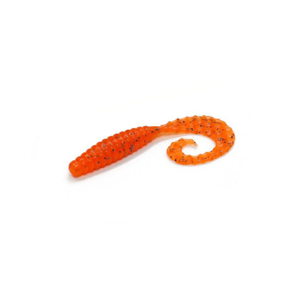 Silicone Bait Breath Curly Grub 2.5" (12 pcs/pack) #Ur20