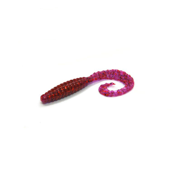 Silicone Bait Breath Curly Grub 2.5"(12pcs/pack)#Ur29