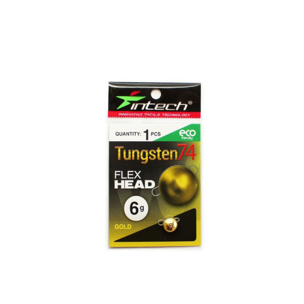 Разборной груз Intech Tungsten 74 Gold 10g 