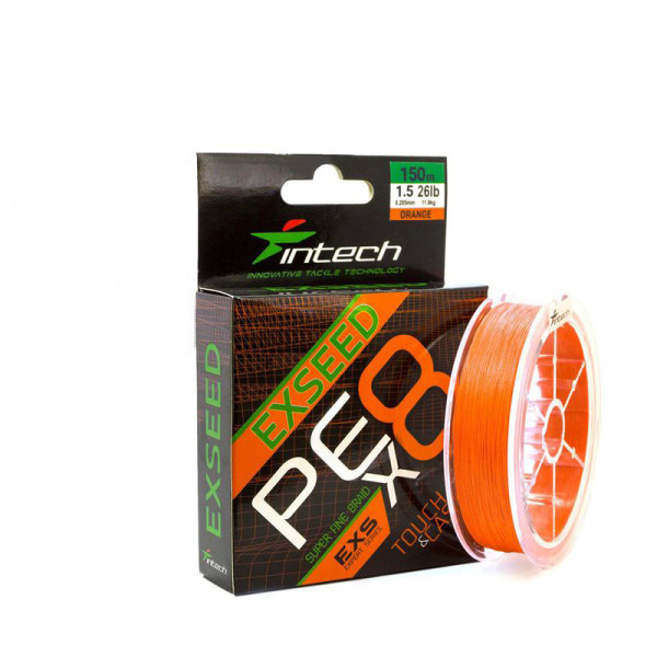 Шнур плетеный Intech Exseed PE X-8 150m 0.16mm  6.36kg/14lb