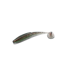 Silicone Sawamura One'Up Shad Slim 4" (6pcs/pack)#050