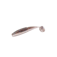 Silicone Sawamura One'Up Shad Slim 4" (6pcs/pack)#069