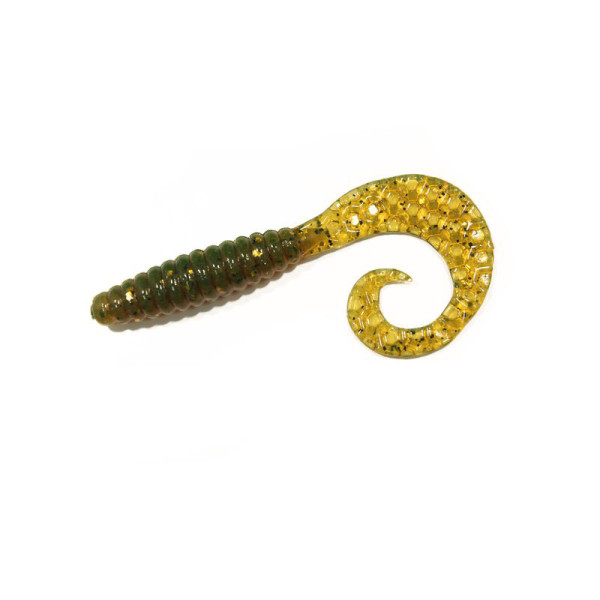 Silicone Bait Breath Curly Grub 4.5"(8pcs/pack)#s868