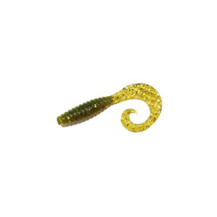 Silicone Bait Breath Curly Grub 2.5"(12pcs/pack)#s868