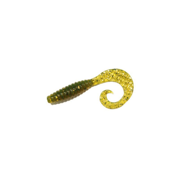 Silicone Bait Breath Curly Grub 2.5"(12pcs/pack)#s868