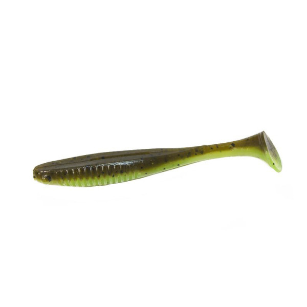 Silicone Bait Breath ETShad 2.8" (8 pcs/pack) #931Greenpumpkin/Chart