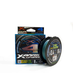 YGK X-Braid Upgrade 3C X4 Braided Line 120m 0.4 (8lb / 3.63kg)