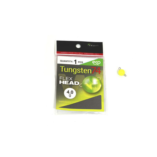 Розбірний вантаж Intech Tungsten 74 Gloss Chartreuse UV 4.0g