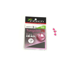 Разборной груз Intech Tungsten 74 Gloss Pink UV 1.0g