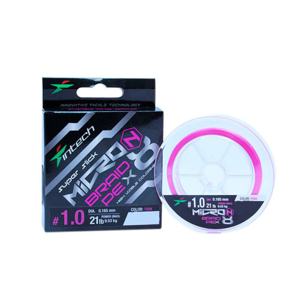 Cord Intech MicroN PE X8 200m #1.0/0.165mm 21lb/9.53kg