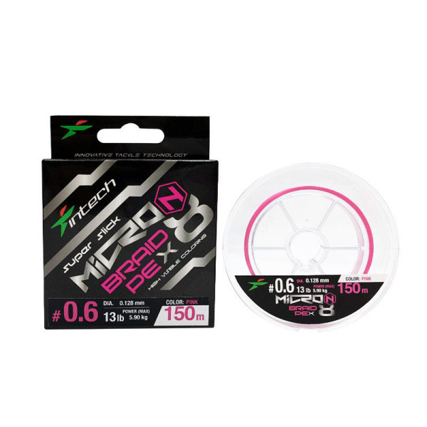 Cord Intech MicroN PE X8 150m #1.2/0.185mm 25lb/11.34kg
