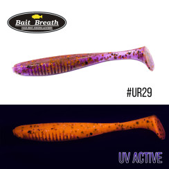 Силікон Bait Breath ETShad 5.3" (5 шт/ упак.) #Ur29 Chameleon/Red・seed