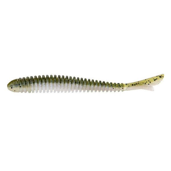 Силікон Bait Breath U30 Fish Tail Ringer 3.5"(7шт/упак.)#912 Watermelon /whitepearl
